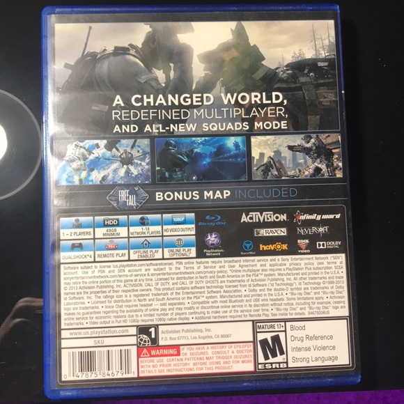 Ps4 Call of Duty Ghost - Picture 2 of 4